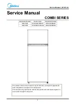 Preview for 1 page of Midea COMBI HD-273FN Service Manual