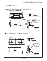 Предварительный просмотр 5 страницы Midea CSU 12HCAA Installation And Maintenance Manual