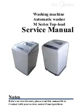 Midea CV10DPWBL0RC0 Service Manual предпросмотр