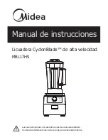 Preview for 21 page of Midea CyclonBlade MBL17HS Instruction Manual