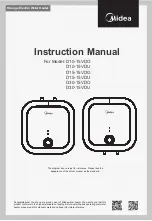 Preview for 1 page of Midea D10-15VDO Instruction Manual