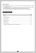 Preview for 2 page of Midea D10-15VDO Instruction Manual