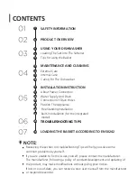 Preview for 2 page of Midea DW143STS Instruction Manual