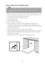 Preview for 24 page of Midea DW143STS Instruction Manual