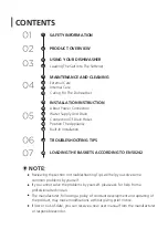 Предварительный просмотр 2 страницы Midea DWP63608 Instruction Manual