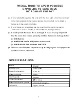 Preview for 2 page of Midea E820NY Instruction Manual