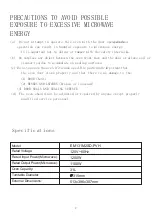 Preview for 2 page of Midea EM131MYY-PV5 Instruction Manual