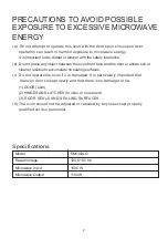 Preview for 2 page of Midea EM134ALQ-P Instruction Manual