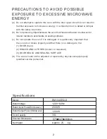 Preview for 2 page of Midea EM234GTQ-S Instruction Manual