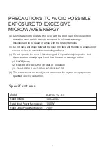 Preview for 2 page of Midea EM720A Series Instruction Manual