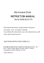 Preview for 1 page of Midea EM923A2CI-PS Instruction Manual