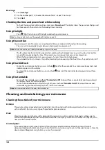 Preview for 12 page of Midea EM948K6BY-P1 User Manual
