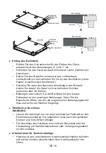 Preview for 16 page of Midea ESK 1875 IX Herd Instruction Manual