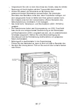 Preview for 17 page of Midea ESK 1875 IX Herd Instruction Manual