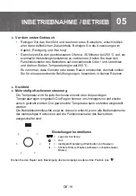 Preview for 19 page of Midea ESK 1875 IX Herd Instruction Manual