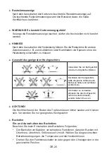 Preview for 20 page of Midea ESK 1875 IX Herd Instruction Manual