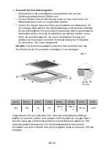 Предварительный просмотр 22 страницы Midea ESK 4875 IX Herd Manual