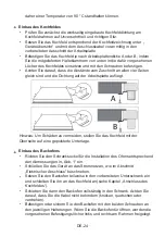 Предварительный просмотр 24 страницы Midea ESK 4875 IX Herd Manual