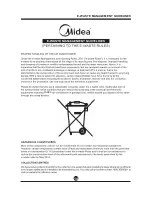 Предварительный просмотр 15 страницы Midea ETERNA User Manual