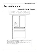 Предварительный просмотр 1 страницы Midea French-Door Series Service Manual