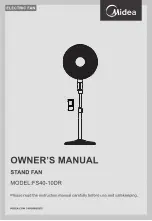 Preview for 1 page of Midea FS40-10DR Owner'S Manual