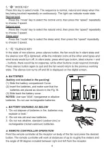 Preview for 5 page of Midea FS40-10DR Owner'S Manual