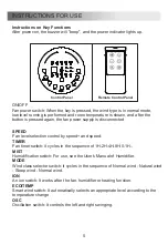 Предварительный просмотр 6 страницы Midea FS40-13QRA Owner'S Manual