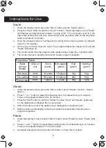 Preview for 6 page of Midea FS5077 User Manual