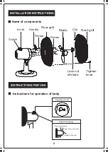 Предварительный просмотр 3 страницы Midea FT30-14BU Owner'S Manual