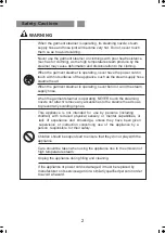 Preview for 3 page of Midea GS-120D User Manual