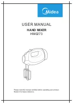 Preview for 1 page of Midea HM0273 User Manual