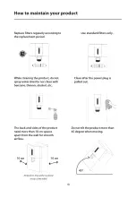 Предварительный просмотр 14 страницы Midea JN1742T-RO Instruction Manual