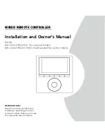 Midea KJR-120G2/TFBG-E Installation And Owner'S Manual предпросмотр