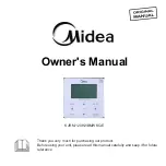 Предварительный просмотр 1 страницы Midea KJRM-120H2/BMWKO-E Owner'S Manual