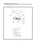 Предварительный просмотр 36 страницы Midea l712wmb16 Service Manual