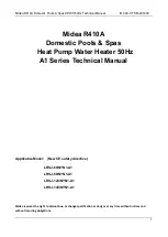 Предварительный просмотр 1 страницы Midea LRSJ-120/NYN1-A1 Technical Manual