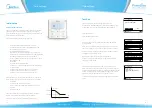 Preview for 12 page of Midea M-thermal Mono Quick Installation Manual