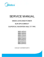 Предварительный просмотр 1 страницы Midea M2OD-14HFN1-Q Service Manual