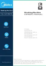 Midea MA100W75 Owner'S Manual preview