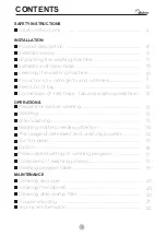 Preview for 2 page of Midea MA200W100D/S-MV Owner'S Manual