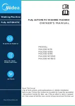 Preview for 1 page of Midea MA200W105D Owner'S Manual