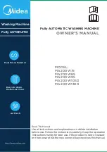 Предварительный просмотр 1 страницы Midea MA200W105D Owner'S Manual