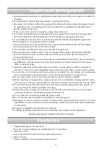 Предварительный просмотр 3 страницы Midea MAC-200U User Manual