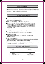 Предварительный просмотр 4 страницы Midea MAC-215F User Manual