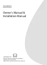 Midea MAD50P1ZWS Owner'S Manual & Installation Manual preview