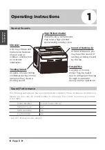 Предварительный просмотр 8 страницы Midea MAW Series User Manual