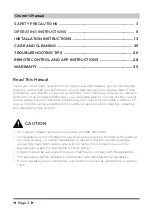 Preview for 2 page of Midea MAW08V1QWT User Manual