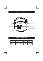 Предварительный просмотр 5 страницы Midea MB-18YH Instruction Manual