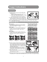 Preview for 8 page of Midea MB-FC3020 User Manual