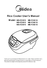 Preview for 16 page of Midea MB-FD3018 User Manual